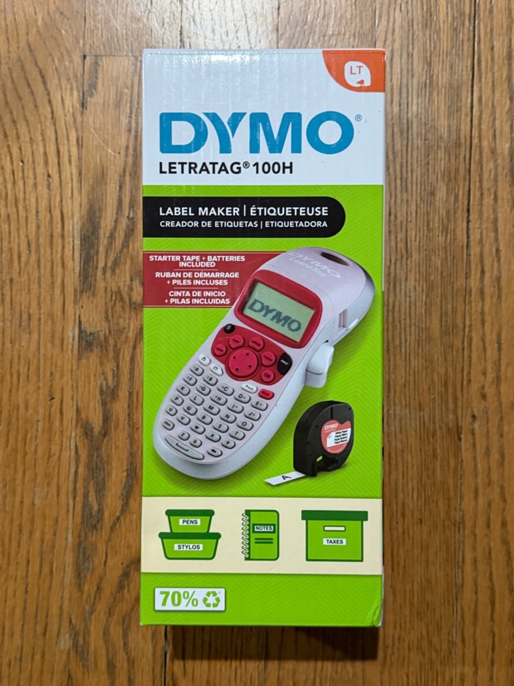 DYMO LetraTag LT-100H Handheld Aesthetic Label Maker